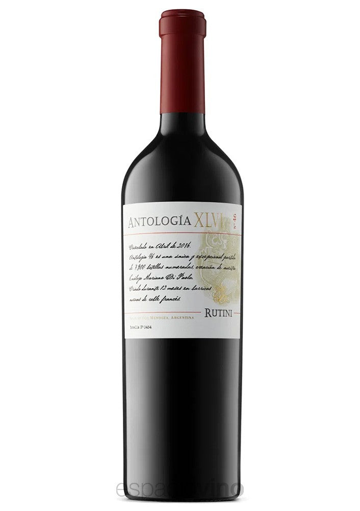 Rutini Antología XLVI Red Wine Blend 2016 Malbec and Friends