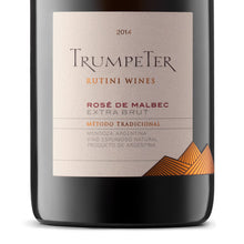 Load image into Gallery viewer, Trumpeter Rose Malbec Sparkling Wine