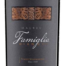 Load image into Gallery viewer, Famiglia Bianchi Malbec Red Wine