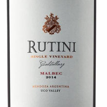 Load image into Gallery viewer, Rutini Single Vineyard Malbec Gualtallary Red Wine