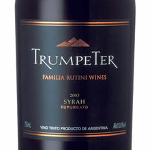 Load image into Gallery viewer, Trumpeter Rutini Syrah Red Wine
