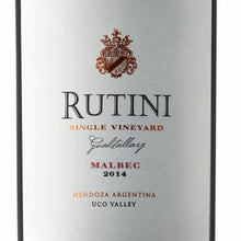 Load image into Gallery viewer, Rutini Single Vineyard Malbec Gualtallary Red Wine
